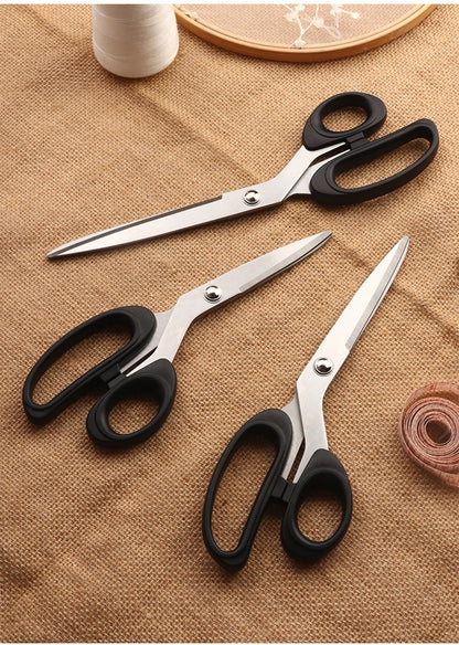 Tailor Scissors Sewing Scissors for Fabric 8/10inch Stainless Steel Scissor Sewing Tool Clothing Cutter Shears DIY Sewing Tools