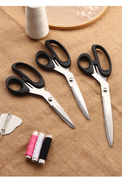 Tailor Scissors Sewing Scissors for Fabric 8/10inch Stainless Steel Scissor Sewing Tool Clothing Cutter Shears DIY Sewing Tools