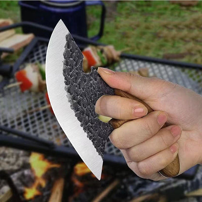 Multifunctional Knife Meat Cleaver Bone Cleaver Forging Knife Stainless Steel Kitchen Knife Cooking Tools BBQ