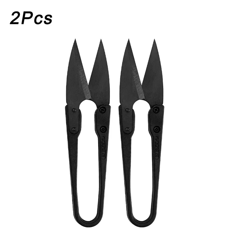 5/4/3/2/1pcs Sewing Scissors U Sewing Clipper Beading Thread Cutter Trimming Threads Stitch Supplies Embroider Fabric Scissors