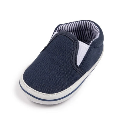 Meckior Casual Canvas Baby Shoes Strawberry Pattern Sleeve Mouth Toddler Anti-slip Soft Sole Newborn Infant Boy Girl Shoes