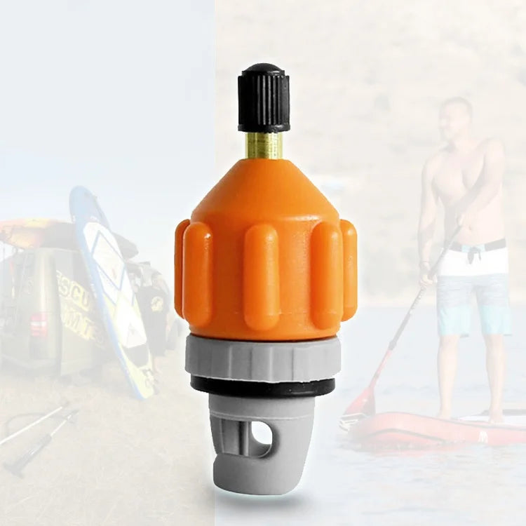 Durable Air Valve Adaptor Wear-resistant Rowing Boat Air Valve Adaptor Nylon Kayak Inflatable Pump Adapter for SUP Board