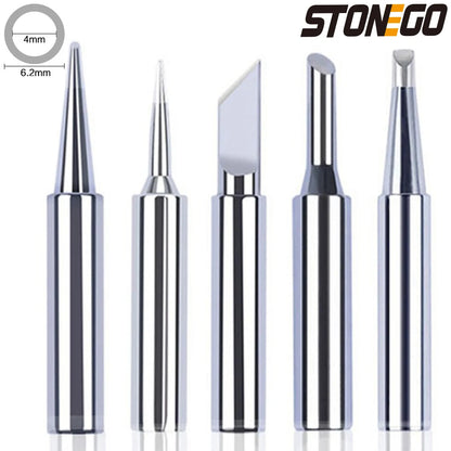 5PCS/10PCS Soldering Iron Tips Soldering Iron Head Set DIY Electric Soldering Iron Replacement Tip Repair