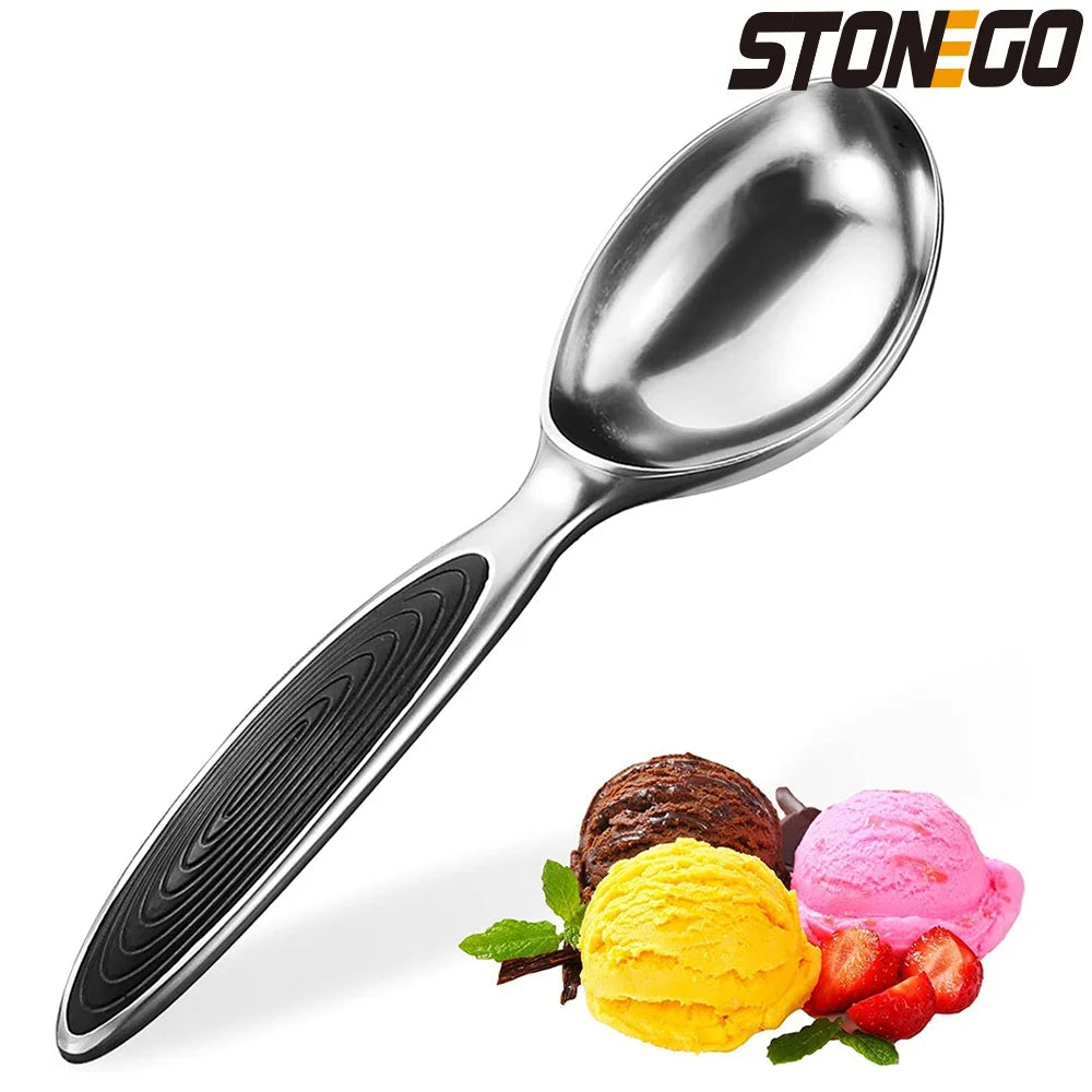 Watermelon Ice Cream Digger Scoop Kitchen Gadget Zinc Alloy Digging Ball Spoon Ice Cream Dessert Spoon for Home Restaurat