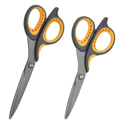 Stainless Steel Large Coated Scissors Household Multi-functional Office Tailor's Hand Scissors Tailor's Scissors