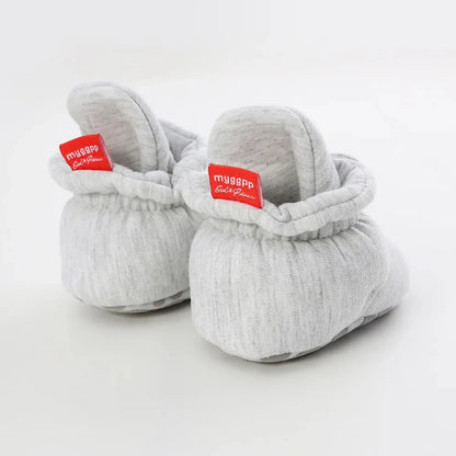 Meckior New Baby Socks Shoes Star Toddler First Walkers Booties Cotton Comfort Soft Anti-slip Warm Infant Baby Boy Girl Shoes