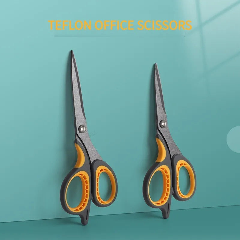 Stainless Steel Large Coated Scissors Household Multi-functional Office Tailor's Hand Scissors Tailor's Scissors