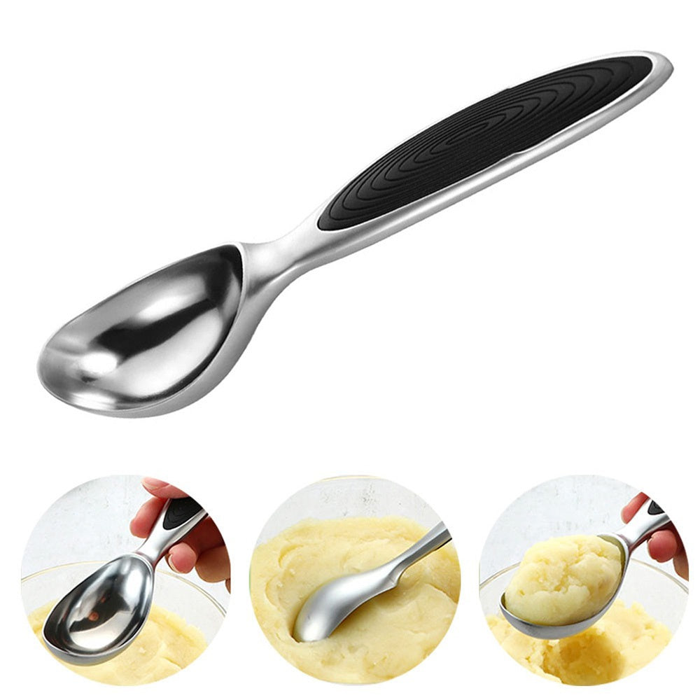 Watermelon Ice Cream Digger Scoop Kitchen Gadget Zinc Alloy Digging Ball Spoon Ice Cream Dessert Spoon for Home Restaurat