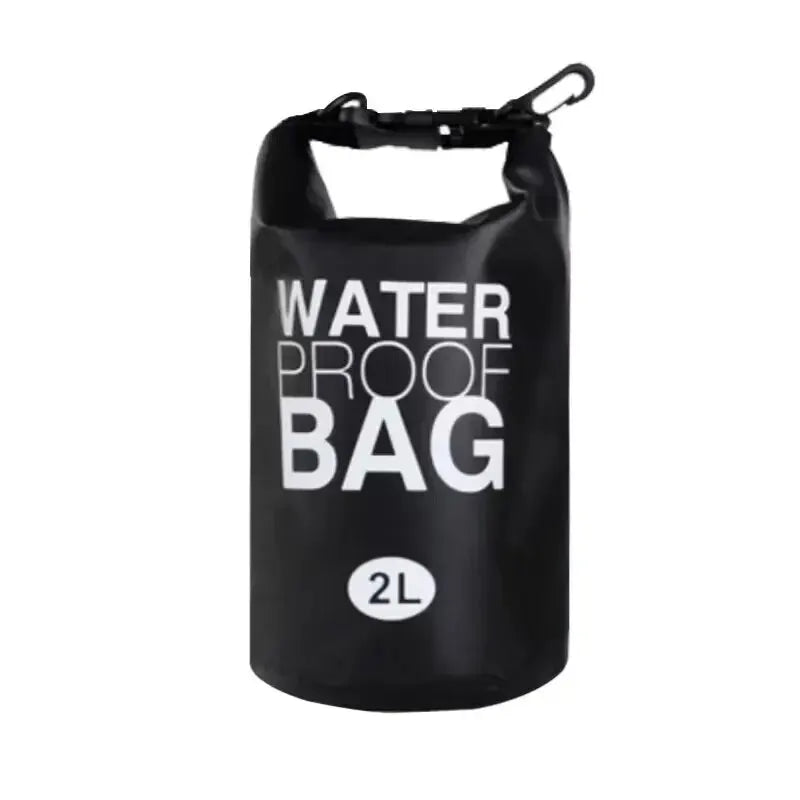 2 Liter Waterproof Dry Bag Storage Swimming Kayak River Hiking Float Sailing Canoe Diving Compression Backpack