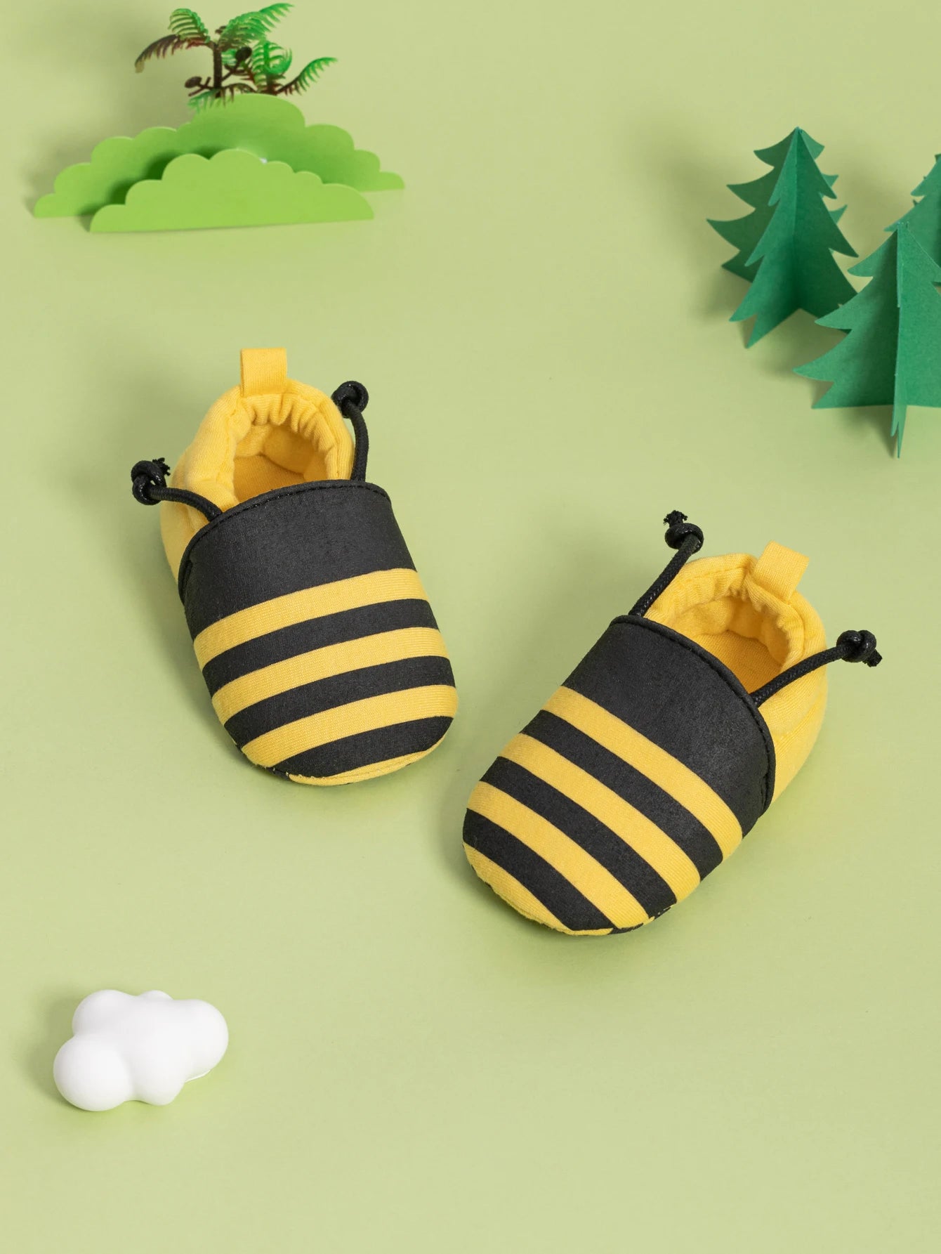 Meckior Newborn Cute Animal Pattern Baby Shoes Bee Baby Boys Girls Soft Shoes Anti-slip No Baby Shoe Loss Casual Moccasin