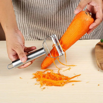 4in1 Peeler Multifunction Grater Julienne Peeler Vegetable Fruit Peeler Stainless Steel Shredder Kitchen Tool