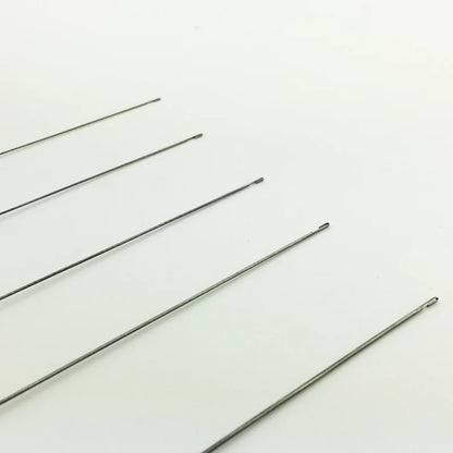 5pcs/lot 26cm Super Long Stainless Steel Beading Needles Easy DIY Jewelry Making Tools Beading Pins for Beading Sewing Supplies