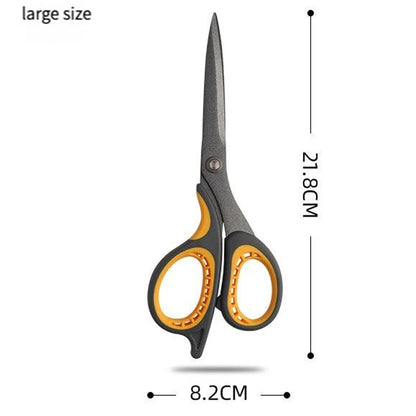 Stainless Steel Large Coated Scissors Household Multi-functional Office Tailor's Hand Scissors Tailor's Scissors