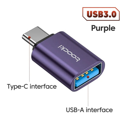 OTG USB 3.0 To Type C Adapter Micro To Type C Male To USB 2.0 Female Converter for Macbook Xiaomi Samsung OTG Connector