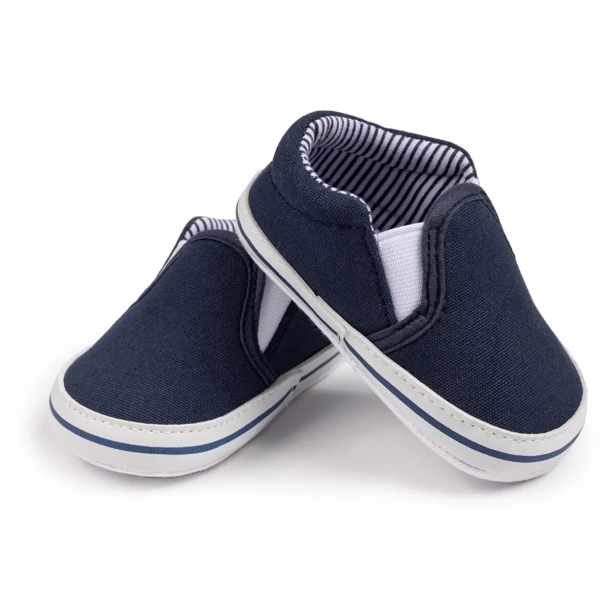 Meckior Casual Canvas Baby Shoes Strawberry Pattern Sleeve Mouth Toddler Anti-slip Soft Sole Newborn Infant Boy Girl Shoes