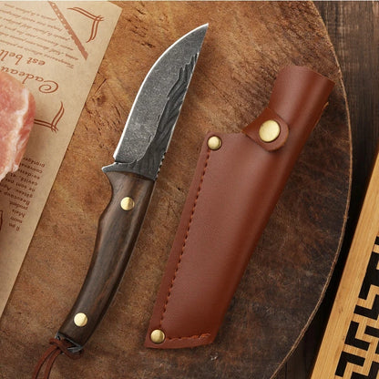 Handmade Forged Stainless Steel Kitchen Chef Boning Knifes Fishing Knife Meat Cleaver Butcher Knife Meat Cleaver Cooking Knives