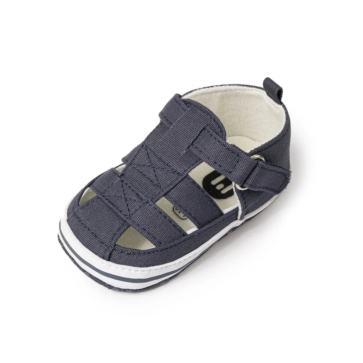 Meckior Canvas Baby Boys Girls Sandals Newborn Casual Breathable Shoes Newborn Toddler First Walkers Baby Shoes 0-18M