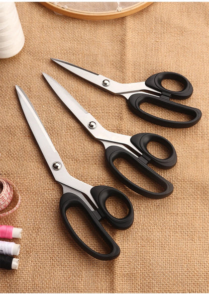 Tailor Scissors Sewing Scissors for Fabric 8/10inch Stainless Steel Scissor Sewing Tool Clothing Cutter Shears DIY Sewing Tools