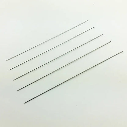 5pcs/lot 26cm Super Long Stainless Steel Beading Needles Easy DIY Jewelry Making Tools Beading Pins for Beading Sewing Supplies