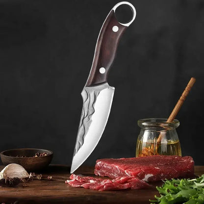 Kitchen Chef Knife 5Cr15 Forged Stainless Steel Bone Chopping Meat Cleaver Vegetables Slicing Butcher Knife Chicken Bone Scissor