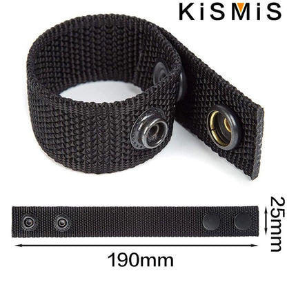 4Pcs Multipurpose Tactical Belt Nylon Buckle with Double Snaps Wide Belt Accessories for Outdoor Sports