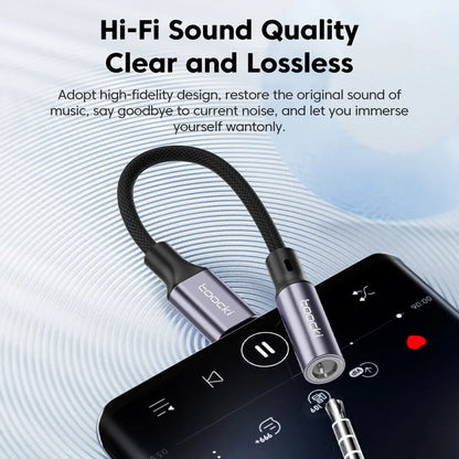 USB Type C 3.5 Jack Earphone Adapter USB C to 3.5mm Headphones AUX Audio Cable For Huawei P30 Xiaomi Mi 10 9 Es