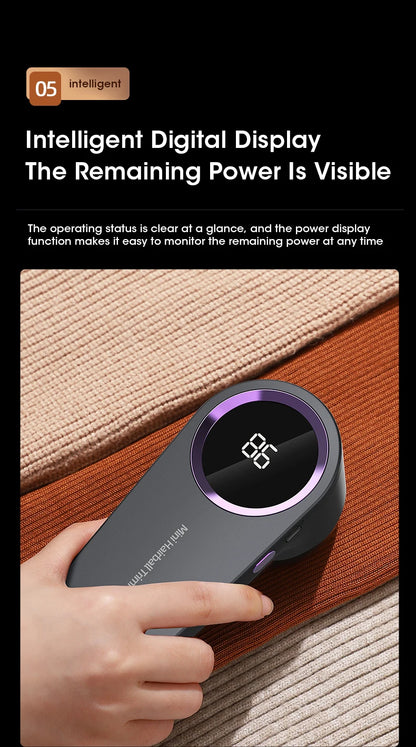 XIAOMI Lint Remover For Clothing Portable Electric Fuzz Pellet Remover LED Display Rechargeable for Clothes Shaver Fluff Remover