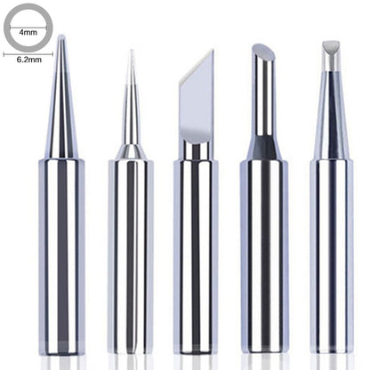 5PCS/10PCS Soldering Iron Tips Soldering Iron Head Set DIY Electric Soldering Iron Replacement Tip Repair