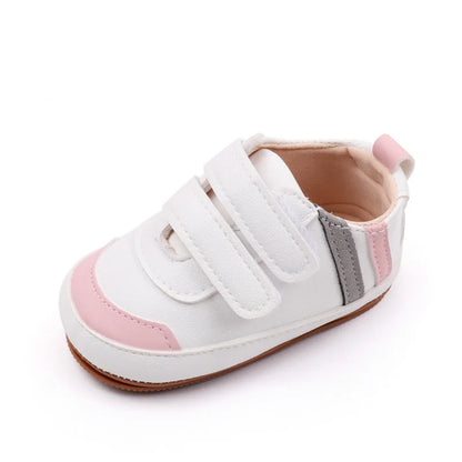 Meckior Newborn 0-18 Months Baby Sneakers Casual Infant Boys Girls Shoes Soft Rubber Bottom Anti-slip First Walker Baby Shoes