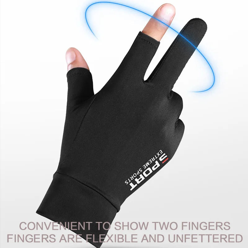 Fishing Catching Gloves Protect Hand Professional Release Anti-slip Fish Gloves Anti-UV Men Women Ice Cool Fishing Glove