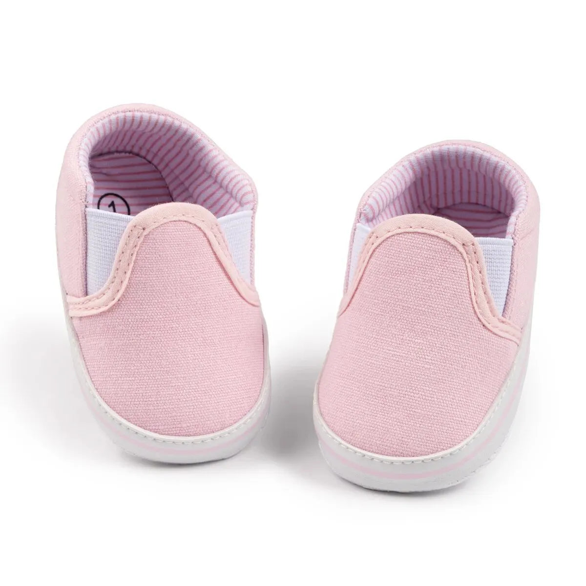 Meckior Casual Canvas Baby Shoes Strawberry Pattern Sleeve Mouth Toddler Anti-slip Soft Sole Newborn Infant Boy Girl Shoes