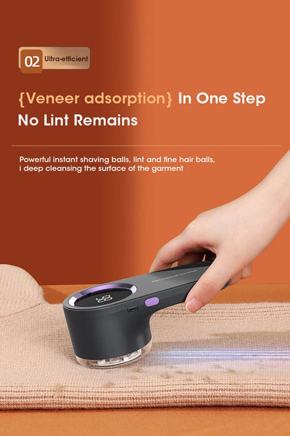 XIAOMI Lint Remover For Clothing Portable Electric Fuzz Pellet Remover LED Display Rechargeable for Clothes Shaver Fluff Remover