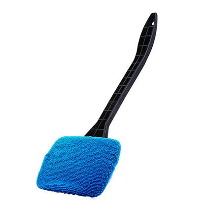 Car Window Cleaner Brush Kit Windshield Cleaning Wash Tools Inside Interior Auto Glass Wiper with Long Handle Car Accessories