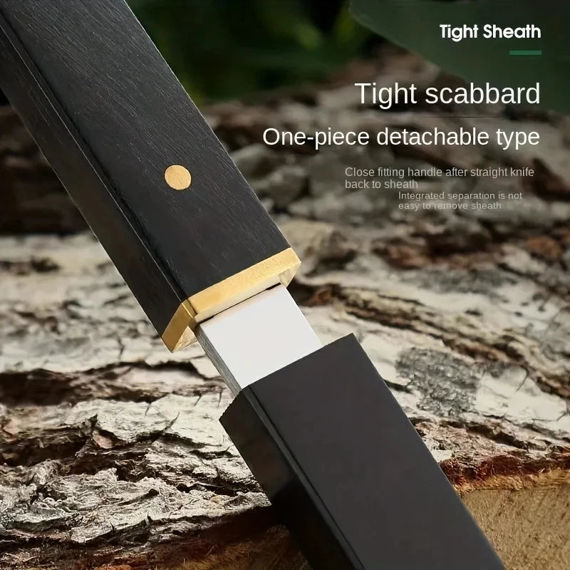 High Hardness Kitchen Knife Sharp Portable Pocket Fruit Knife BoningKnife with Scabbard For Cooking