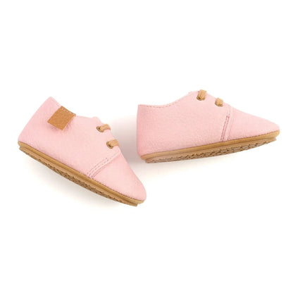 Meckior Baby Shoes Retro PU Leather Boy Girl Shoes Toddler Rubber Sole Anti-slip First Walkers Unisex Newborn Moccasins