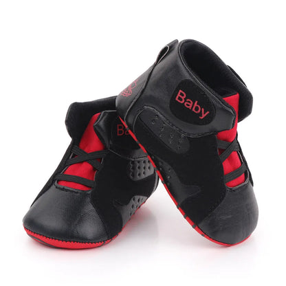 New Baby Boys Girl Sneakers Soft Bottom Non-slip Comfortable Baby Soccer Basketball Sports Shoes Infant First Walker Shoes