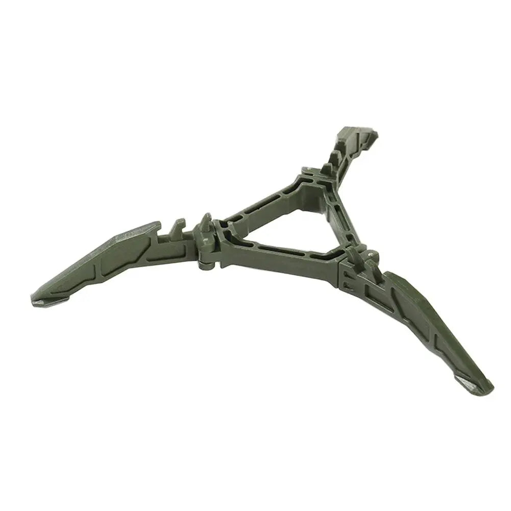 Nylon Gas Canister Stand Foldable Outdoor Gas Tank Bracket Camping Stove Bottle Stand Universal Tripod Folding Canister Stand