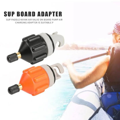 Durable Air Valve Adaptor Wear-resistant Rowing Boat Air Valve Adaptor Nylon Kayak Inflatable Pump Adapter for SUP Board