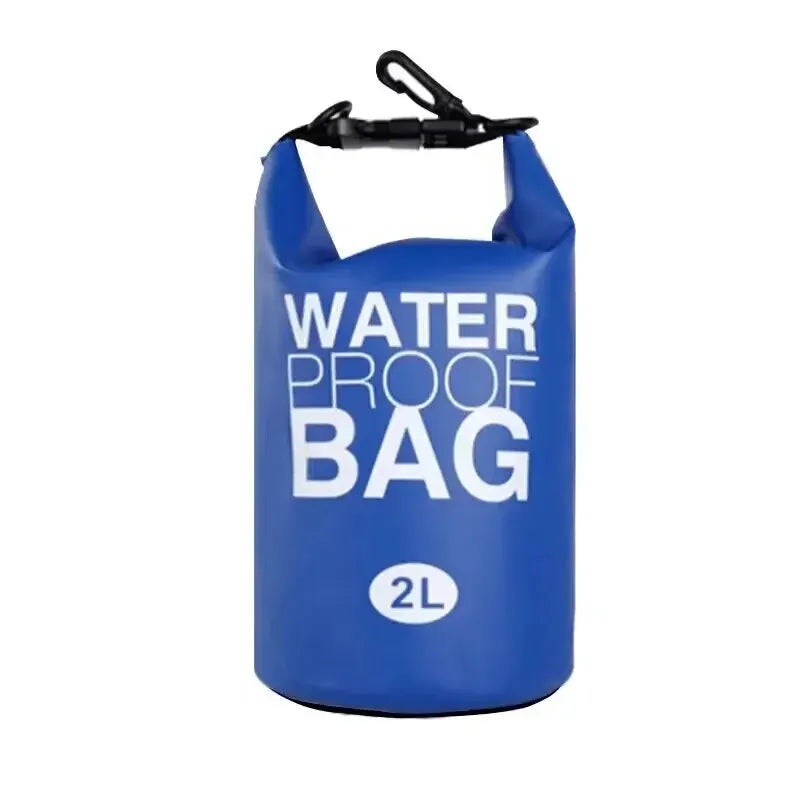 2 Liter Waterproof Dry Bag Storage Swimming Kayak River Hiking Float Sailing Canoe Diving Compression Backpack