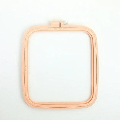 1PC Embroidery Hoops 7-25cm Square Cross Stitch Rack Plastic Embroidery Hoop Frame Rings for DIY Cross Stitch Sewing Craft Tools