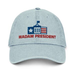 Madam President – Kamala Harris 2024 Denim Hat