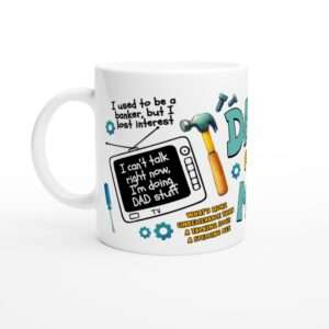 Funny Dad Jokes White 11oz Ceramic Mug