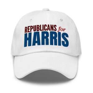 Republicans for Harris Dad hat