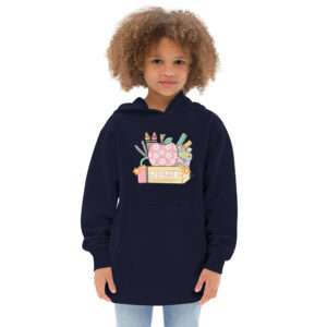 Personalized Name Kids fleece hoodie