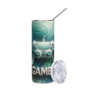 Level Up Stainless Steel Tumbler – For the Ultimate Gaming Enthusiast